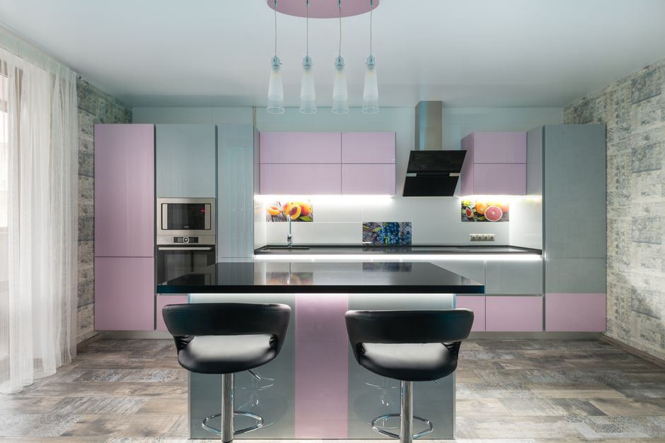 Installing new custom kitchen cabinets